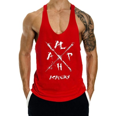 Gilet de sport homme I bretelles respirantes coton