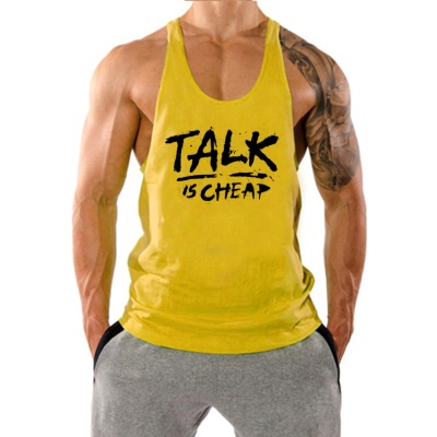 T-shirt sans manches col rond avec gilet de sport grande taille
