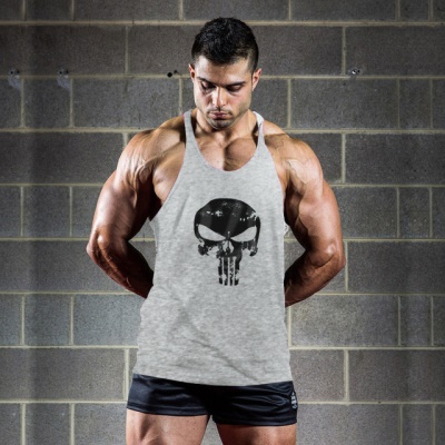 Gilet de sport pour hommes en coton harnais d'entraînement de fitness