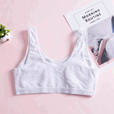 Soutien-gorge lingerie coton LOVE imprimé confortable et respirant pour les filles