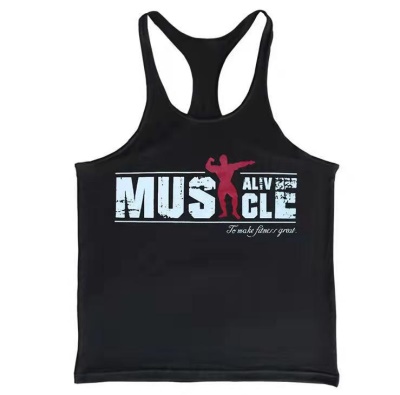 gilet de sport harnais muscle bodybuilding I coton
