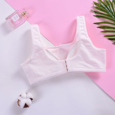 soutien-gorge lingerie coton sans anneau en acier confortable et respirant