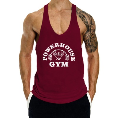 Gilet en I T-shirt sans manches Vêtements de fitness amples