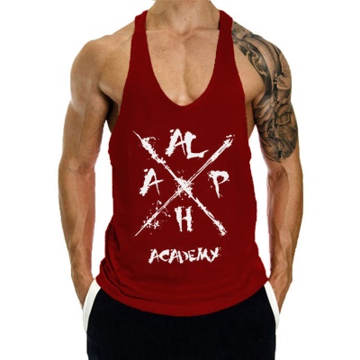 Gilet de sport homme I bretelles respirantes coton