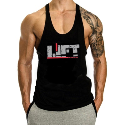 T-shirt sans manches épaules amples avec bretelles en I