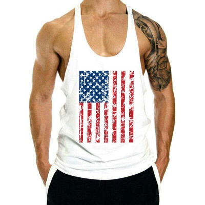 Gilet de fitness T-shirt ample sans manches