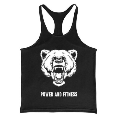 Hommes gilet de sport bretelles ample muscle bodybuilding coton