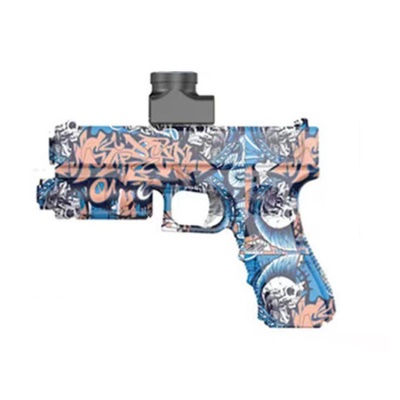 Pistolet électrique en jouet graffiti plastique