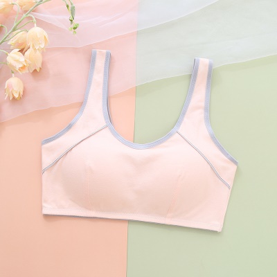 soutien-gorge lingerie sans anneau en acier coton anti-bosses