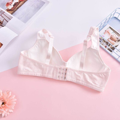 Soutien-gorge lingerie coton jacquard large bandoulière pour les filles