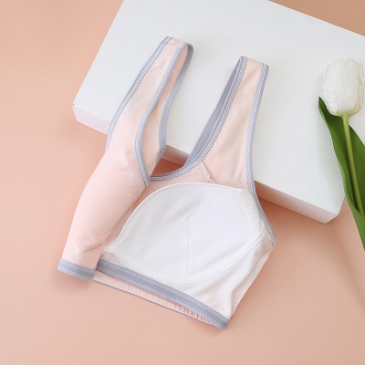 soutien-gorge lingerie sans anneau en acier coton anti-bosses