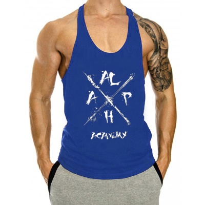 Gilet de sport homme I bretelles respirantes coton