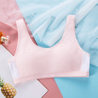 soutien-gorge lingerie respirant maille coton sans anneau en acier