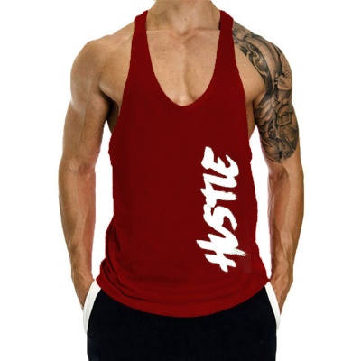 Gilet de sport pour hommes lâche et respirant I Entraînement Fitness