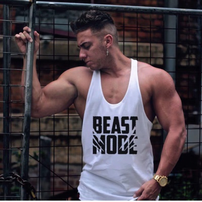 Gilet de sport sans manches en I
