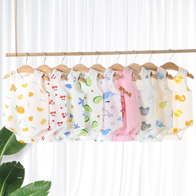 Combinaison bébé en coton décontractée, respirante, douce et confortable