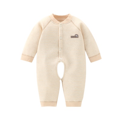 Combinaison bébé 3 couches clip coton ouvert simple boutonnage