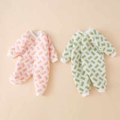 Combinaison bébé en coton rectangulaire doux et confortable