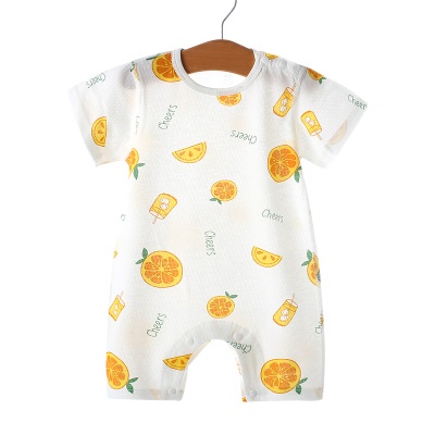 Combinaison bébé en coton, tricot léger et respirant