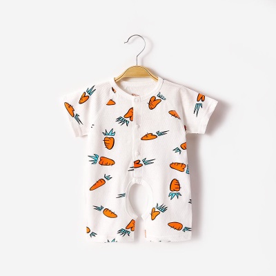 Combinaison bébé coton simple boutonnage ouvert