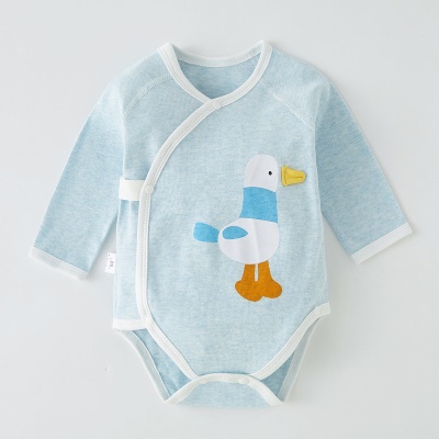 Combinaison bébé en coton shudup patte oblique simple boutonnage respirant
