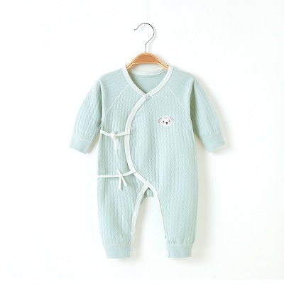 Combinaison bébé patte oblique avec lanière en coton chiot icône