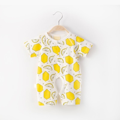 Combinaison bébé coton simple boutonnage ouvert