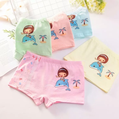 Culotte fille coton doux Boxer