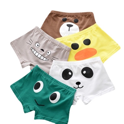 Boxer en coton de Xinjiang pour les petits et les grands culottes