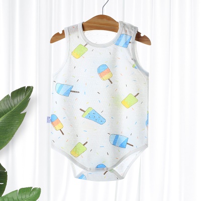 Combinaison bébé en coton décontractée, respirante, douce et confortable