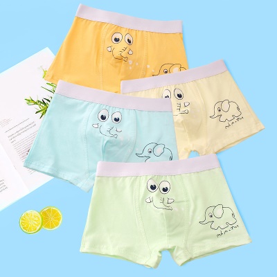Boxer slip en coton pour les enfants de moyenne et grande taille