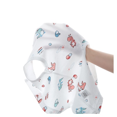 Combinaison bébé en filet de coton respirant