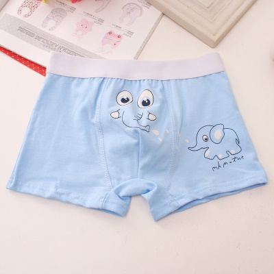 Boxer slip en coton pour les enfants de moyenne et grande taille