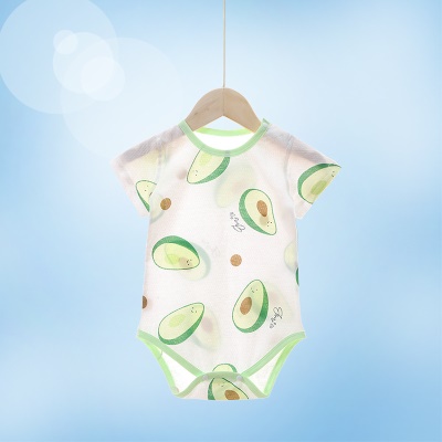 Combinaison bébé en maille de coton jacquard confortable et respirant