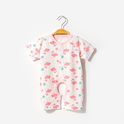 Combinaison bébé coton simple boutonnage ouvert