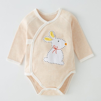 Combinaison bébé en coton shudup patte oblique simple boutonnage respirant