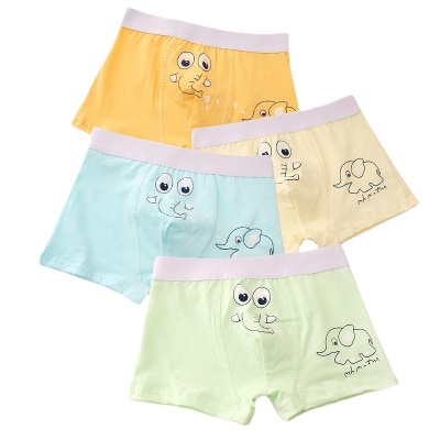 Boxer slip en coton pour les enfants de moyenne et grande taille