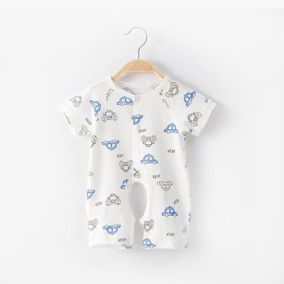 Combinaison bébé coton simple boutonnage ouvert