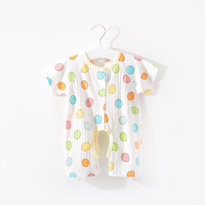 Combinaison bébé coton simple boutonnage ouvert