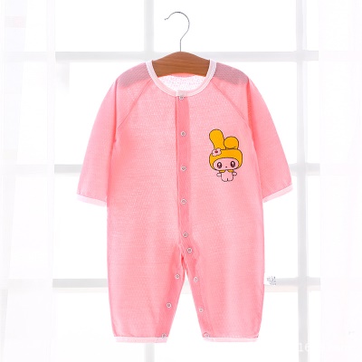 Combinaison bébé en maille de coton respirante et légère