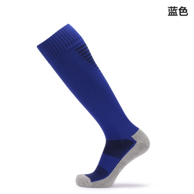 Chaussettes de football longues têtes de serviette épaissies