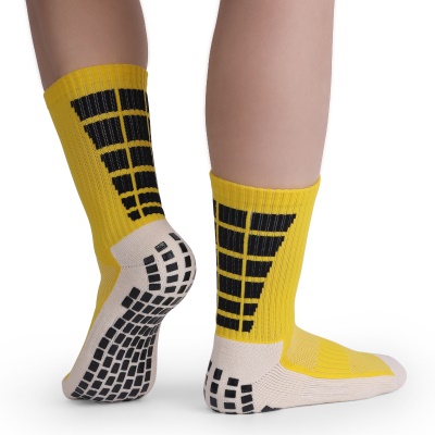 Chaussettes de football à tube moyen distribuées antidérapantes, amortissantes et résistantes à l'usure