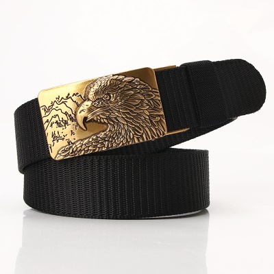 Ceinture en nylon boucle automatique en alliage de cuivre