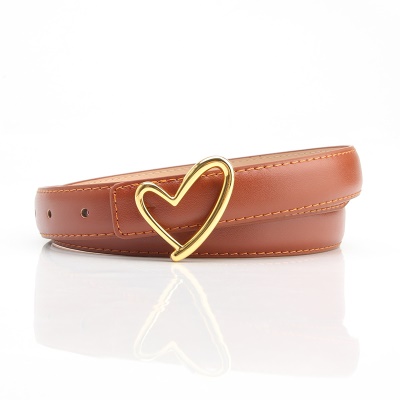 Ceinture femme Love Boucle Ceinture pu Ceinture en cuir