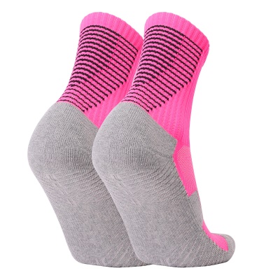 Chaussettes de football mi-cylindre anti-dérapant et épaissies sous serviette
