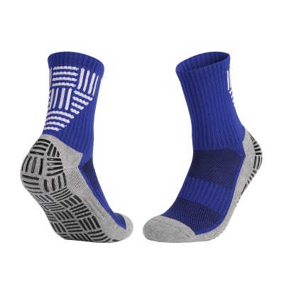 Chaussettes de football à tube moyen distribuent anti-dérapant épaissir le fond de la serviette