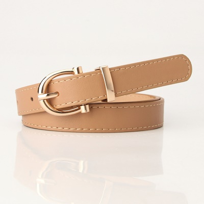 Ceinture pour femmes Ceinture fine boucle aiguille boucle en alliage