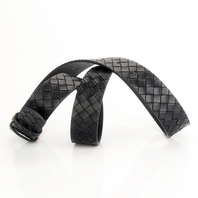 Ceinture en alliage pour femmes boucle aiguille Lingo PU cuir