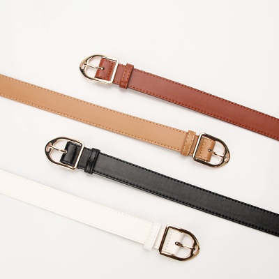 Ceinture pour femmes avec boucle en alliage Ceinture polyvalente