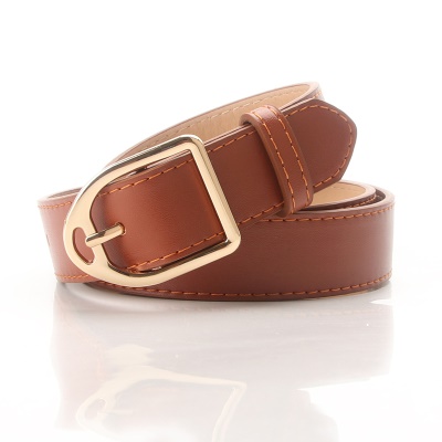 Ceinture pour femmes avec boucle en alliage Ceinture polyvalente
